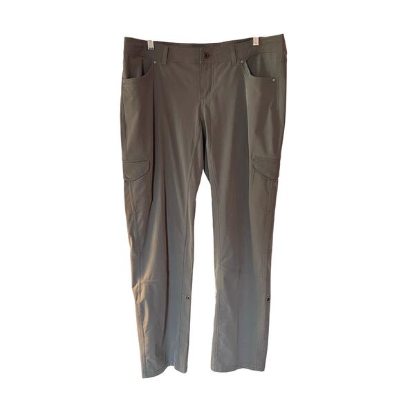 Kuhl Freeflex Roll up pants Sage SZ 16 - Picture 2 of 9